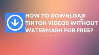 How to Download TikTok Videos without Watermark for Free? 